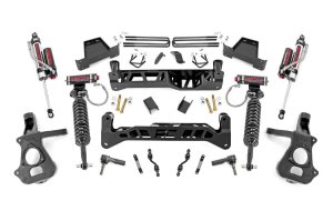 Chevrolet Silverado 1500 Suspension Lift Kit - Front + Rear - Rough Country - 7 Inch Lift Kit | Cast Steel | Vertex - '14-'18 Chevrolet Silverado 1500 Suspension Lift Kit - Front + Rear - Rough Country - 7 Inch Lift Kit | Cast Steel | Vertex - '14-'18
